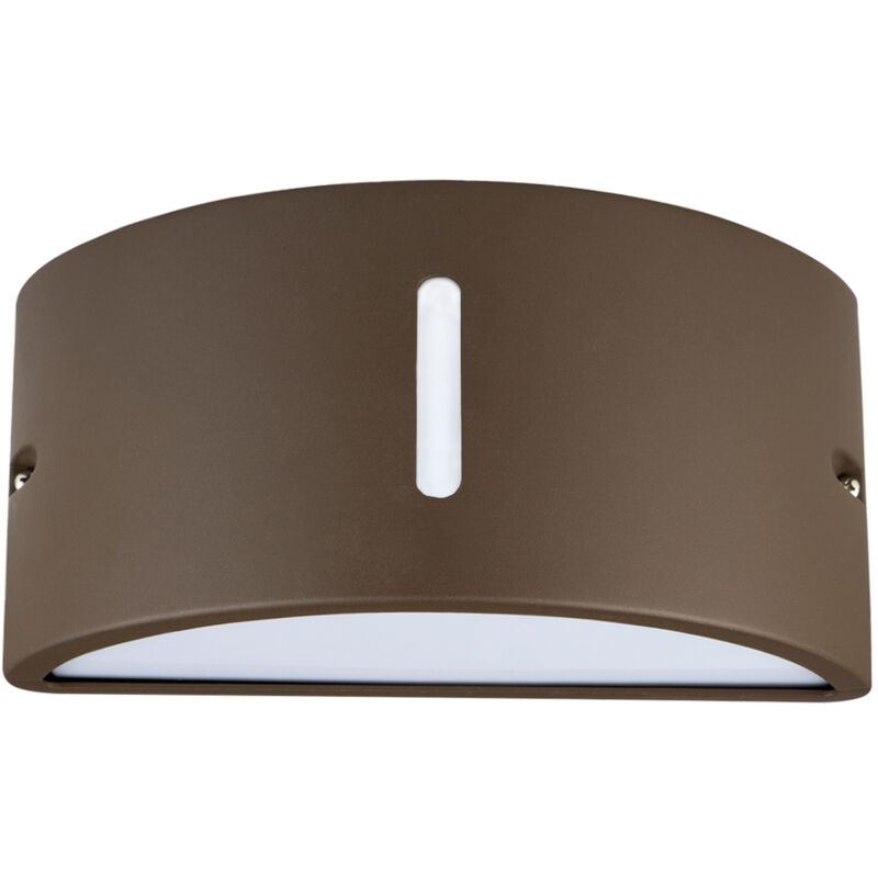 foto del prodotto applique da parete donatello corten ip54 1 x e27 novaline