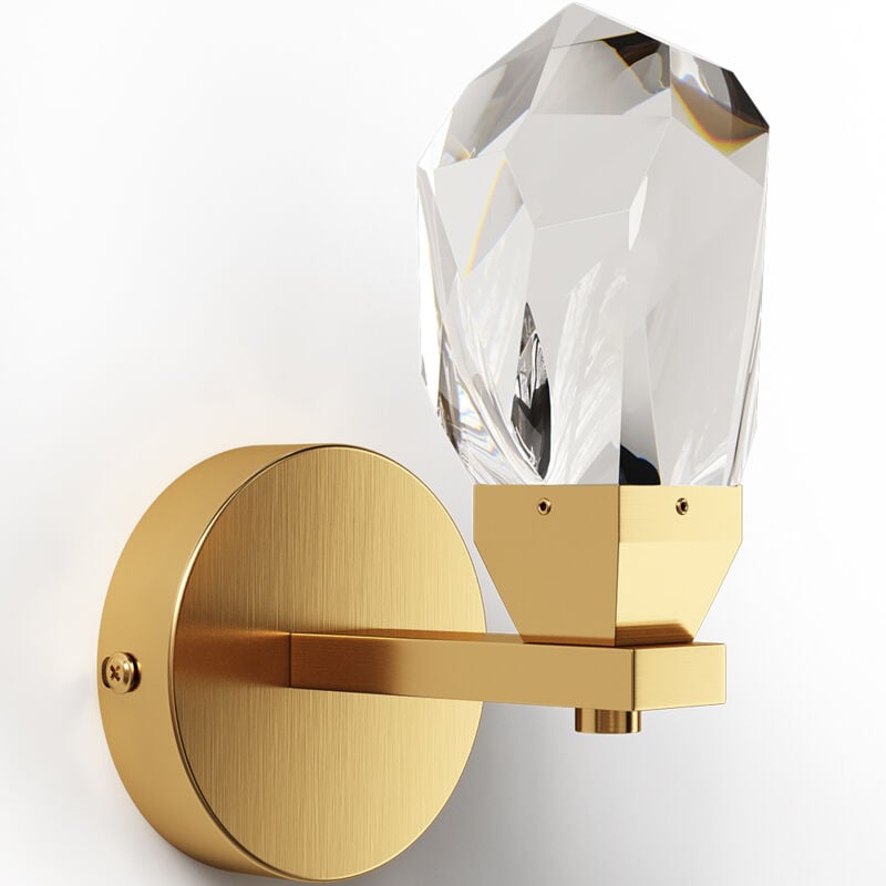 foto del prodotto applique da parete dorata luxe oro