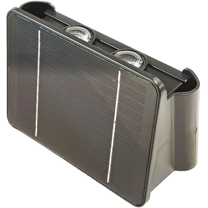 foto del prodotto applique da parete edm 31824 policarbonato abs 4 w 200 lm led solare 3000 k 