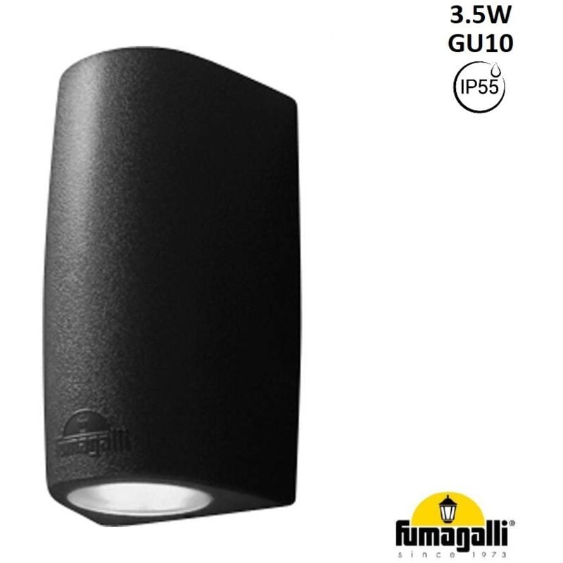 foto del prodotto applique da parete fumagalli marta 90 1 gu10 ip55 3,5w