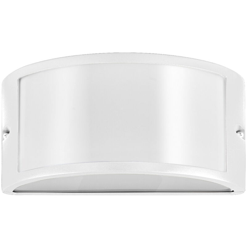 foto del prodotto applique da parete giotto bianco ip54 1 x e27 novaline