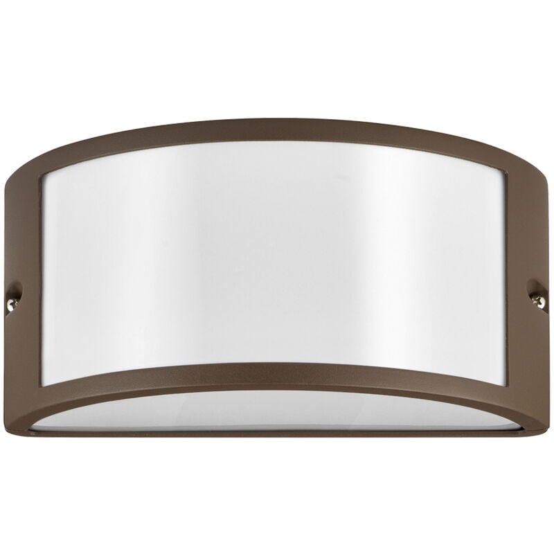 foto del prodotto applique da parete giotto corten ip54 1 x e27 novaline