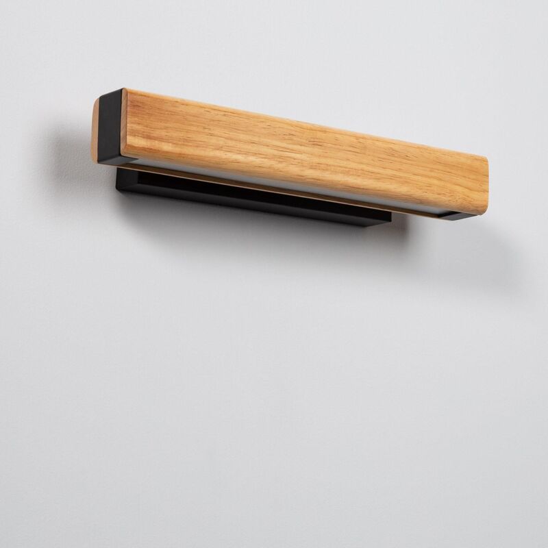 foto del prodotto applique da parete led 6w legno axer naturale