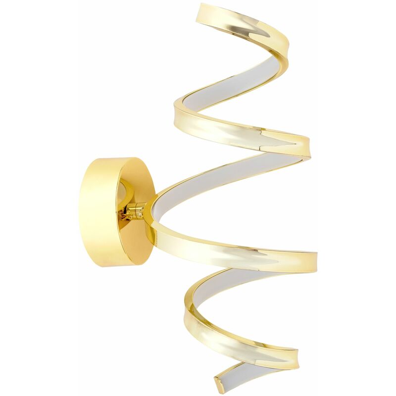 foto del prodotto applique da parete led spring app827 w gold