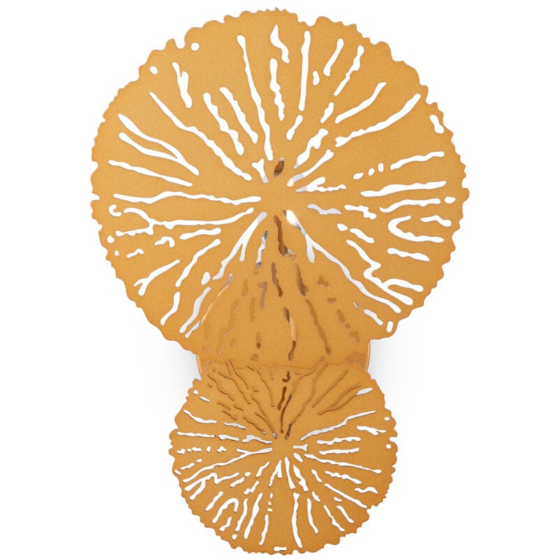 foto del prodotto applique da parete moderno lovetann metallo oro metallo 1 luce e14 40w