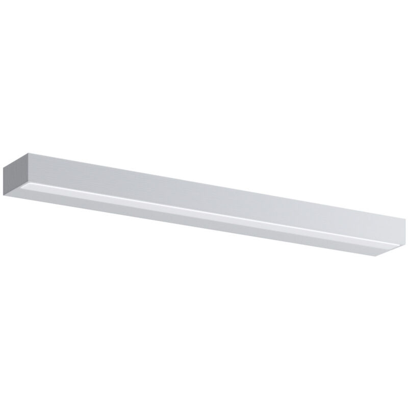 foto del prodotto applique da parete moderno orion metallo bianco acrilico luce led 9w