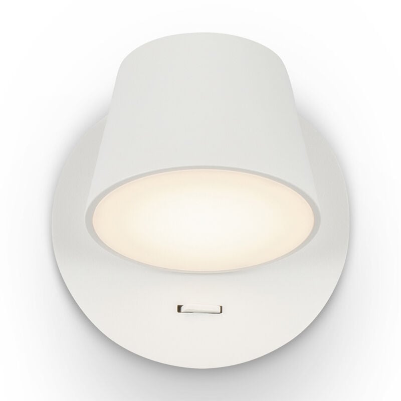 foto del prodotto applique da parete moderno pixel metallo bianco acrilico 1 luce led 7w