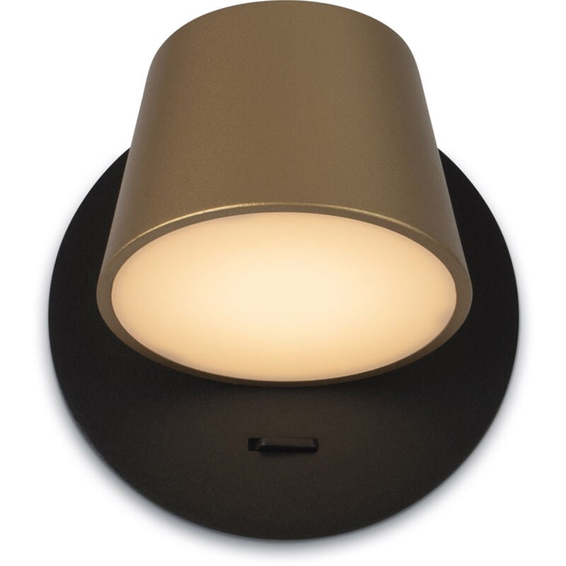 foto del prodotto applique da parete moderno pixel metallo nero acrilico 1 led 7w