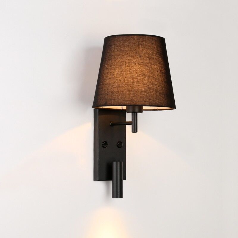 foto del prodotto applique da parete noah con luce di lettura a led 3,4w
