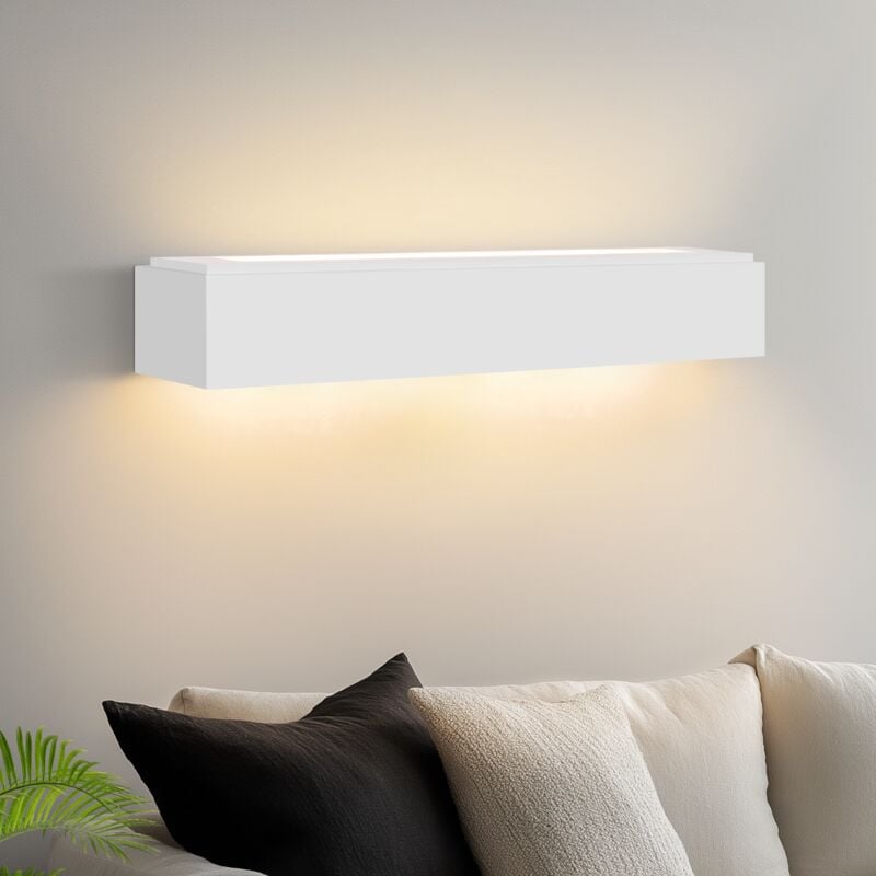 foto del prodotto applique da parete per corridoio lampada da corridoio g9 dal design moderno, lampada da parete in gesso bianco, lampada da scale per soggiorno,