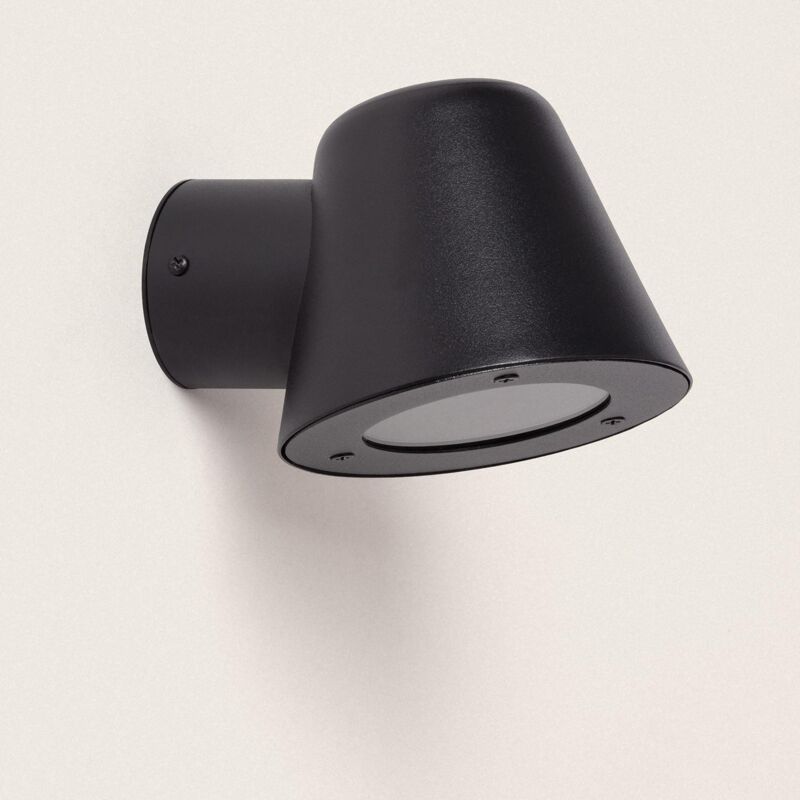 foto del prodotto applique da parete per esterni acciaio inox oroco nero opaco