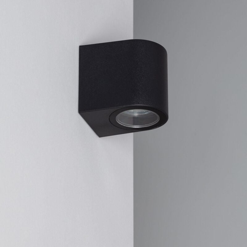 foto del prodotto applique da parete per esterni gala nero nero