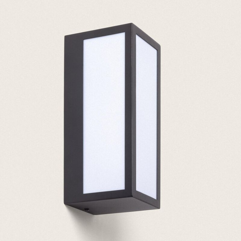 foto del prodotto applique da parete per esterni in acciaio inox gakom nero