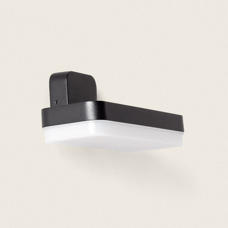 foto del prodotto applique da parete per esterni led 10w rettangolare rettangolare nero mirto nero