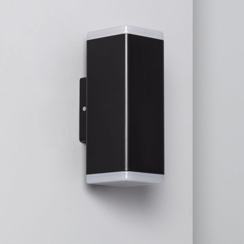 foto del prodotto applique da parete per esterni led 12w illuminazione doppia luce new miseno bianco naturale 4000k
