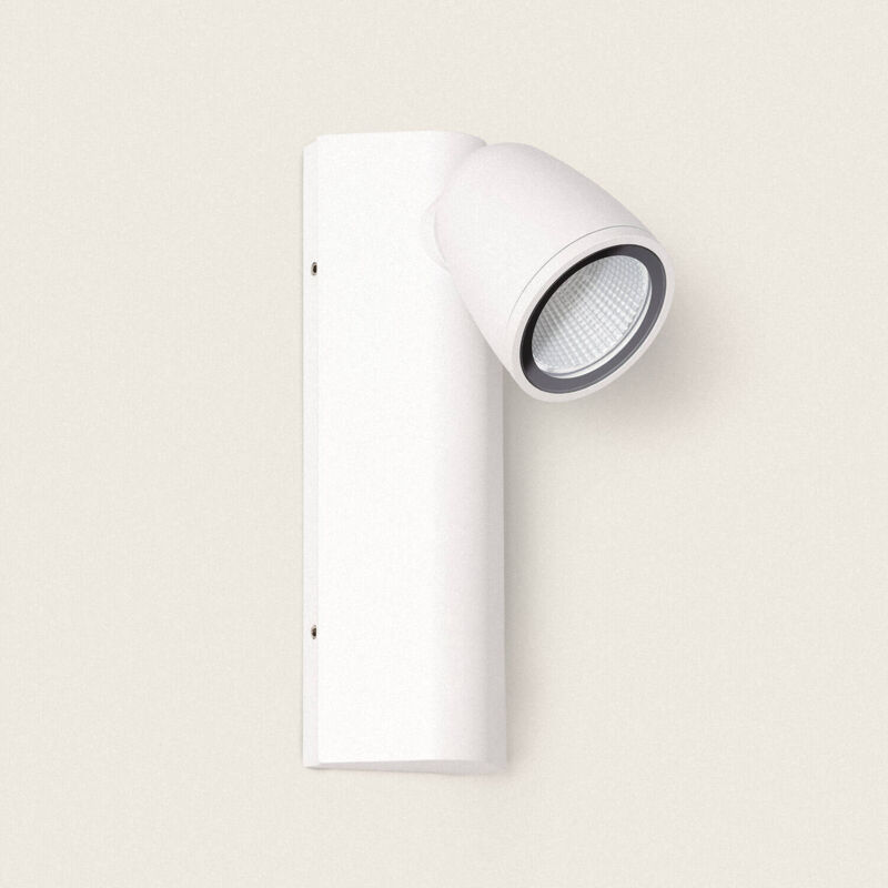 foto del prodotto applique da parete per esterni led 6w alluminio abel bianco