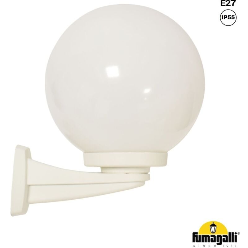 foto del prodotto applique da parete per esterni sfera fumagalli nardo g250 e27
