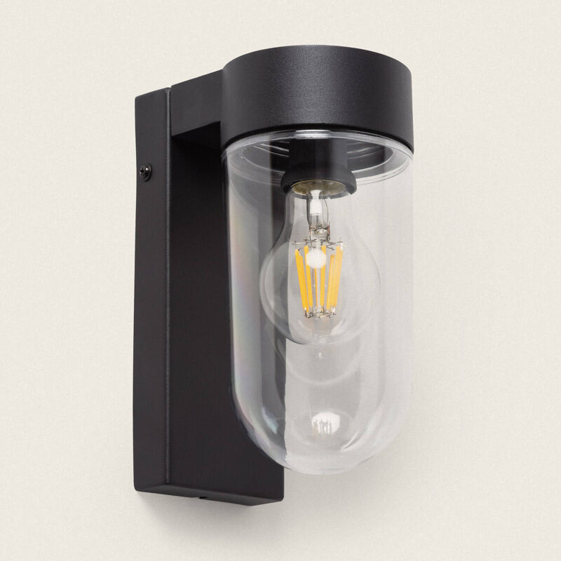 immagine 0 del prodotto applique da parete per esterni solare led 1,5w alluminio enzo nero