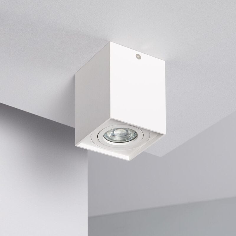 foto del prodotto applique da soffitto alluminio jaspe bianco bianco