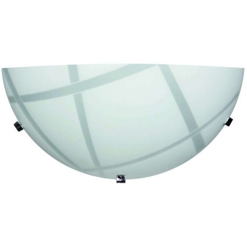 foto del prodotto applique dario 1xe27 cromo bianco 4 pezzi