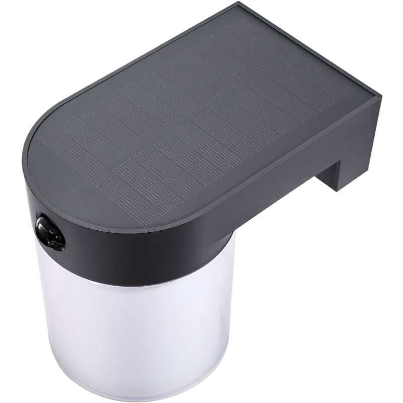 foto del prodotto applique de wall edm 31832 black polycarbonate abs 4 w 500 lm solar 3000 k 5000 k 4000 k 4000 k brand edm product ean 8425998318326