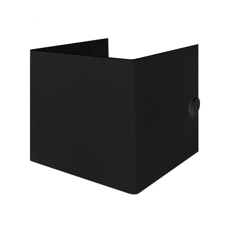 foto del prodotto applique desmo gx53 10x10xh10cm nera in metallo