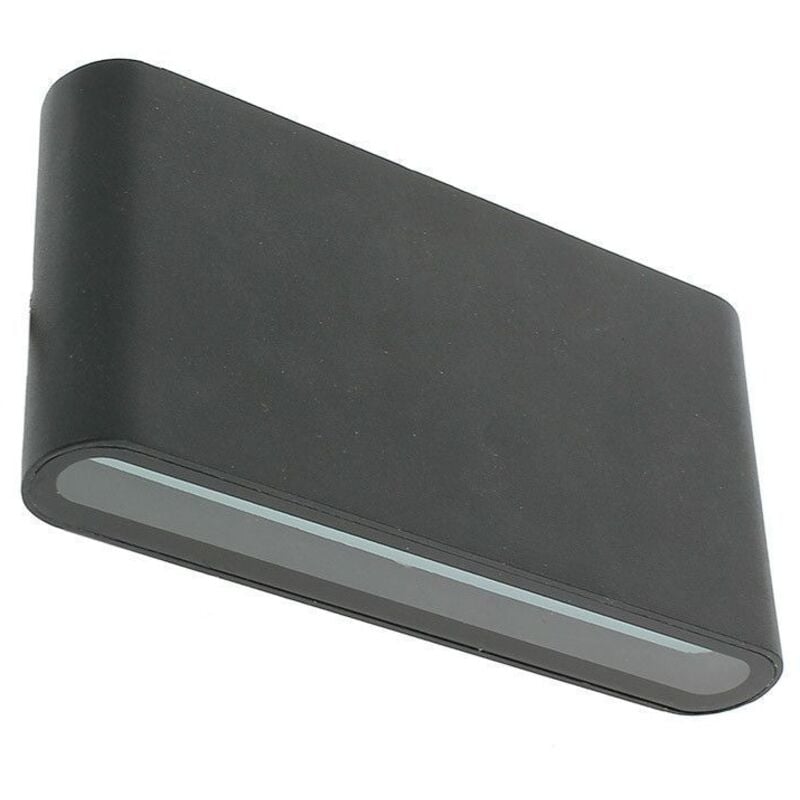 foto del prodotto applique doppio fascio led esterno acapulco 2x6w ip65 temp rature de couleur bianco neutro 4000k
