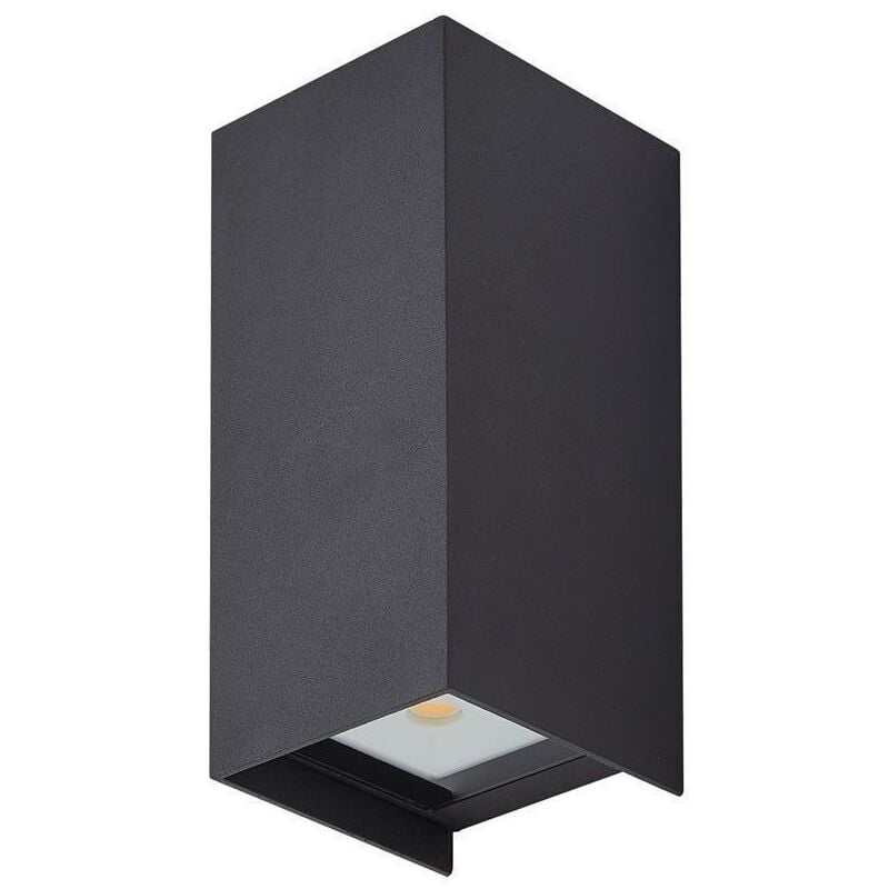 foto del prodotto applique doppio fascio led esterno gemini 6w eq 60w ip65 temp rature de couleur bianco caldo 3000k