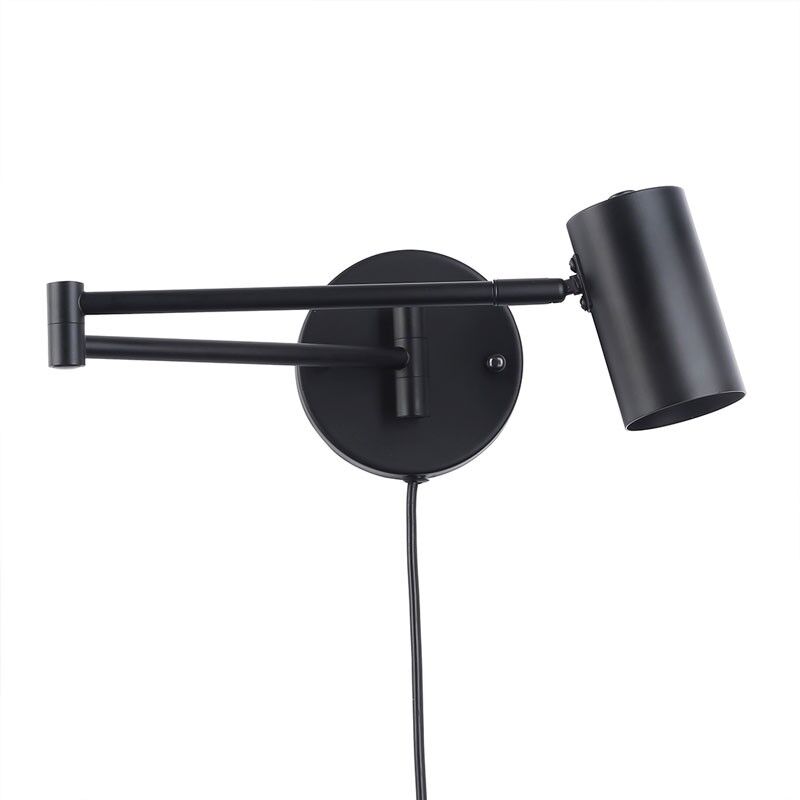 foto del prodotto applique estensibile da parete con spina lisa e27 g45