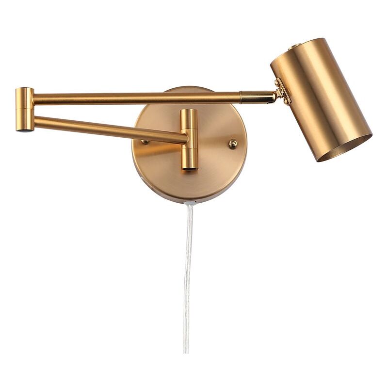 foto del prodotto applique estensibile da parete con spina lisa e27 g45