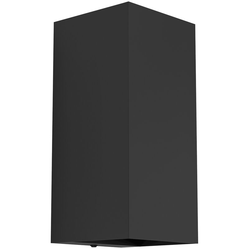 foto del prodotto applique esterno moderna eremitana metallo nero led