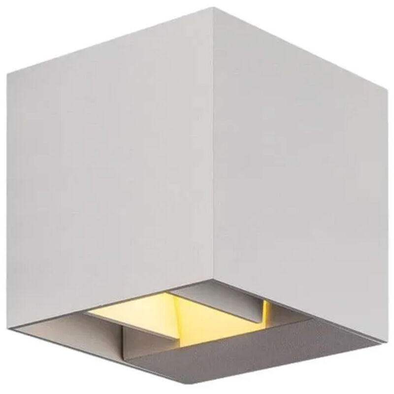 foto del prodotto applique esterno moderna grayson alluminio bianco 1 luce g9 ip54
