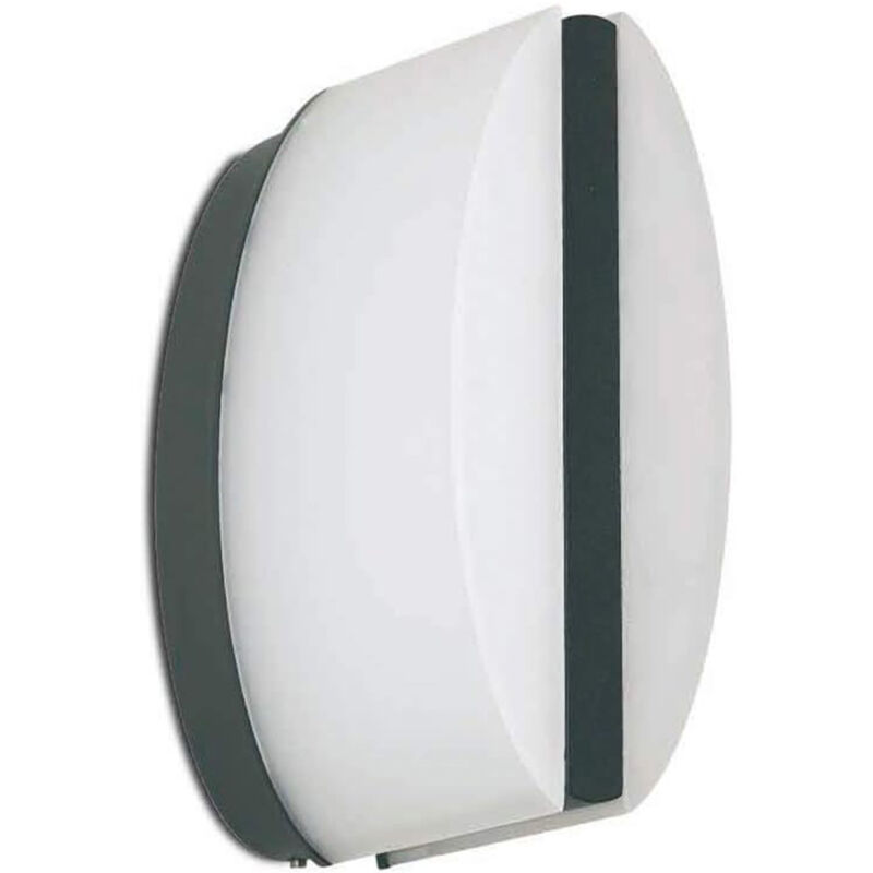 foto del prodotto applique esterno moderna maddox alluminio antracite led integrato 10w 6000k ip54
