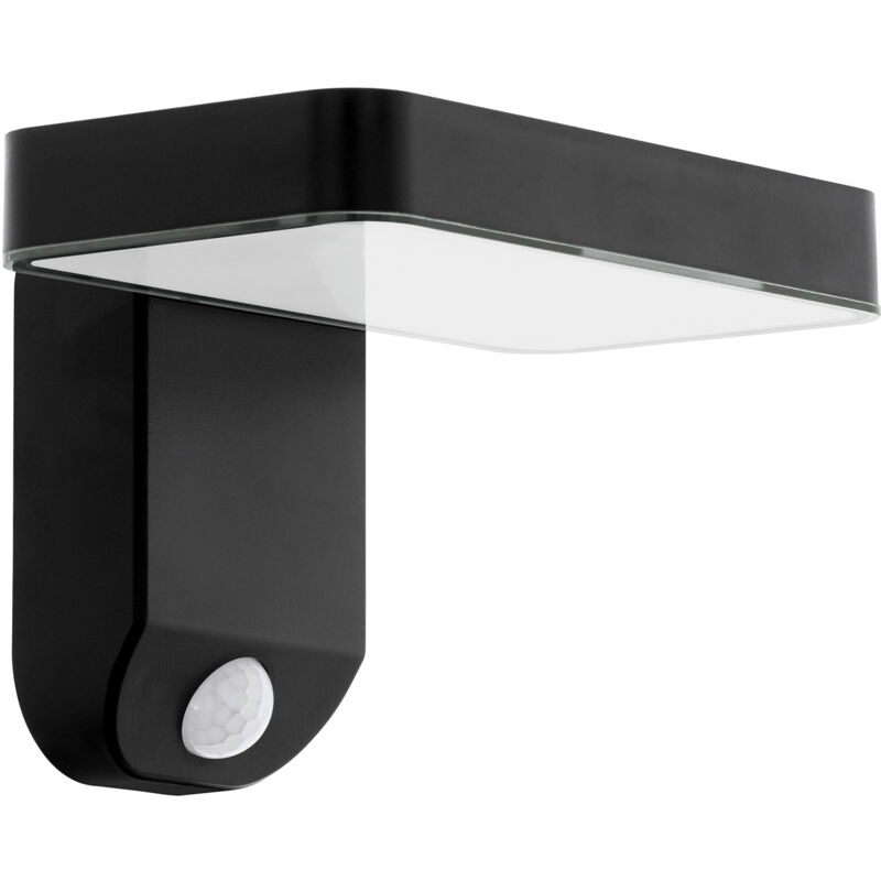 foto del prodotto applique esterno moderna pastion policarbonato nero led