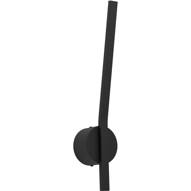 foto del prodotto applique esterno moderna taparita acciaio nero policarbonato bianco led