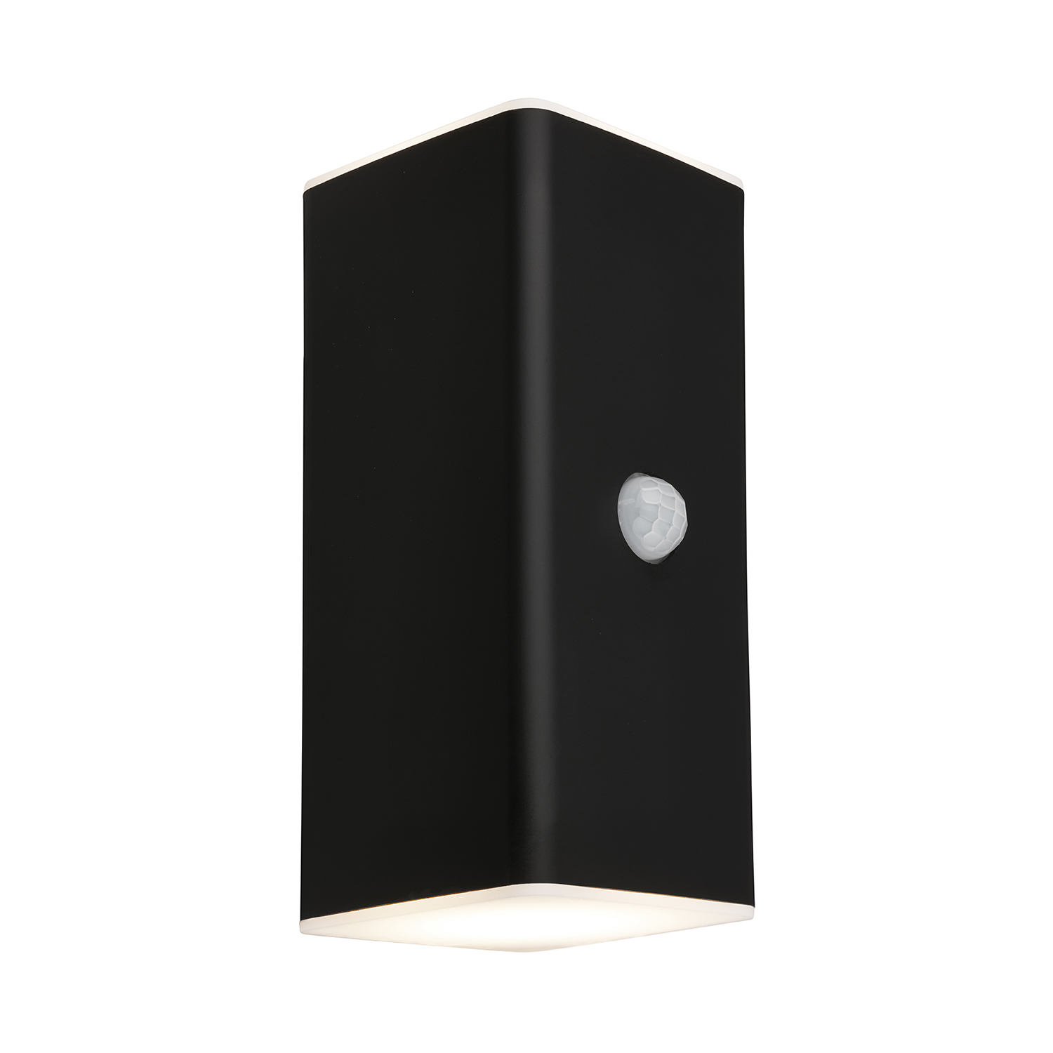foto del prodotto applique esterno moderno kona plastica nero opaco led integrato 3,5w 3000k
