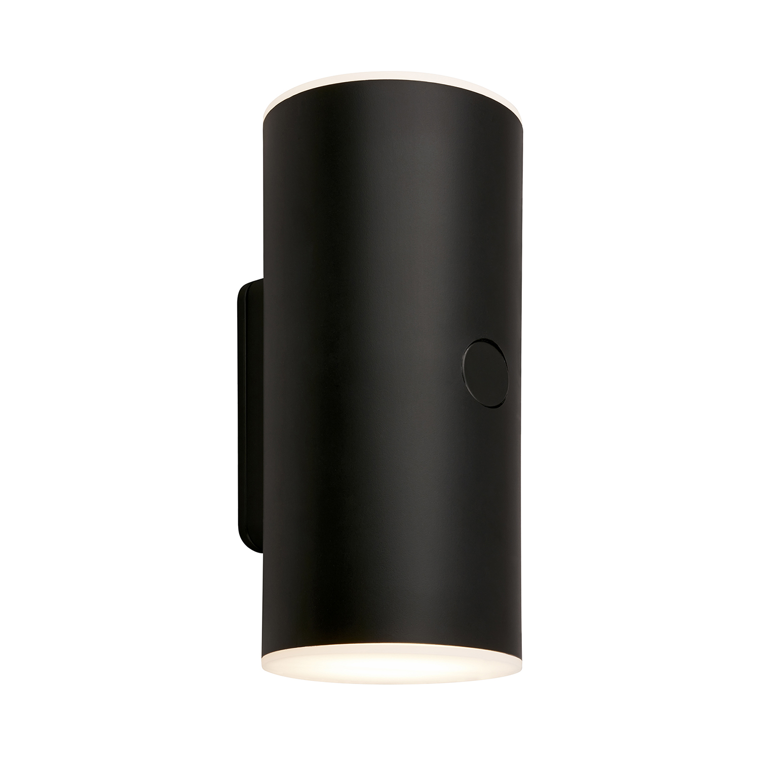 foto del prodotto applique esterno moderno lima plastica nero opaco led integrato 3,5w 3000k