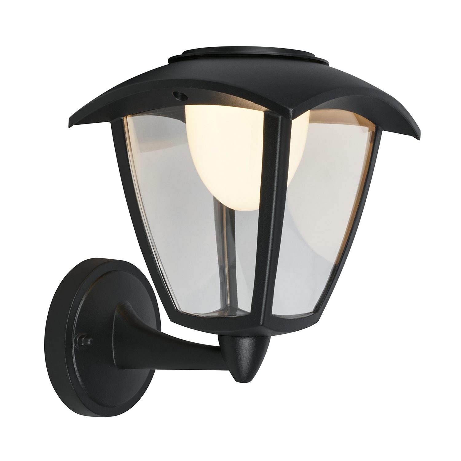 foto del prodotto applique esterno moderno nado plastica nero led integrato 4w 3000k