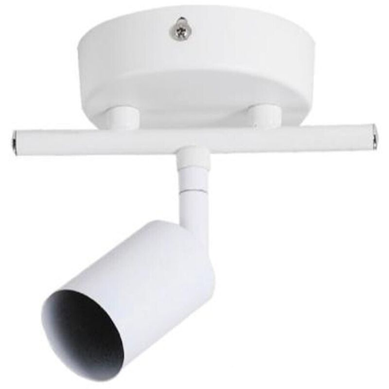 foto del prodotto applique faretto soffitto sospensione plaffoniera orientabili gu10 led bianco