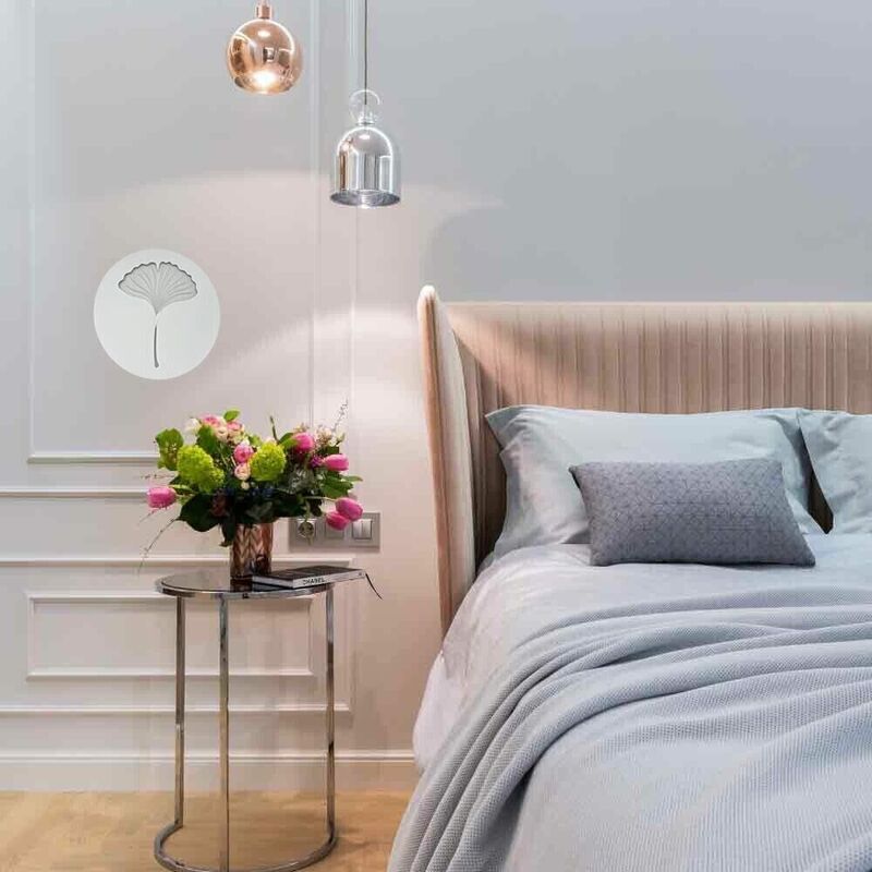 foto del prodotto applique fiore lampada led luce bianca calda naturale 9 w stile moderno