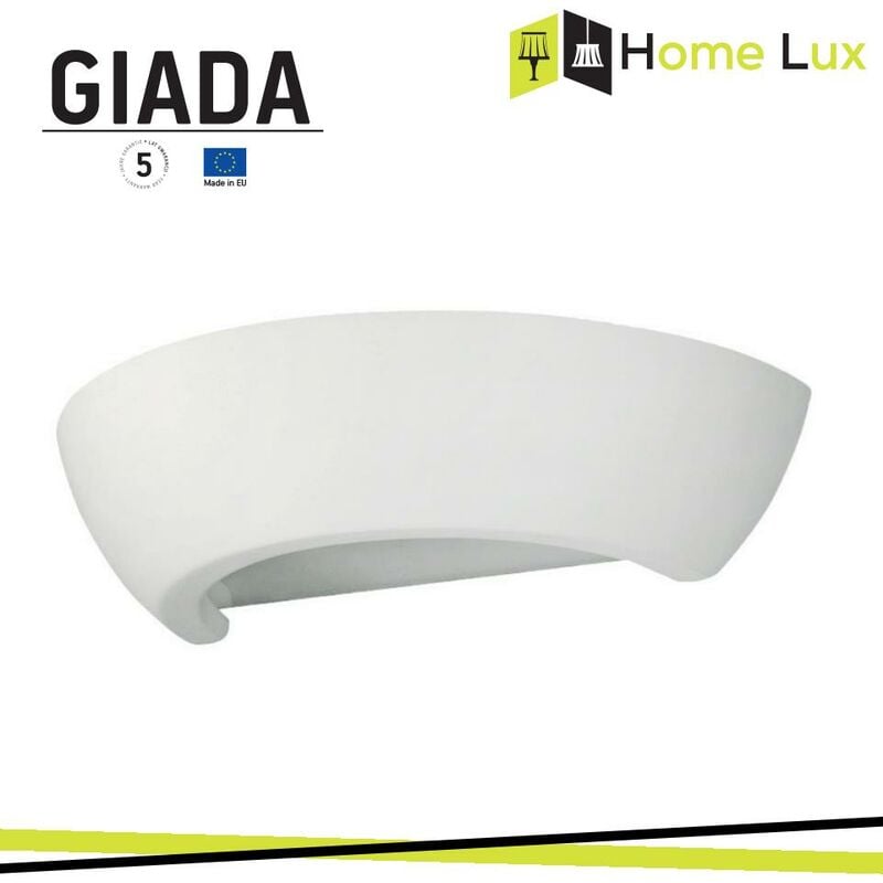 foto del prodotto applique giada in gesso 2xg9 1xe27