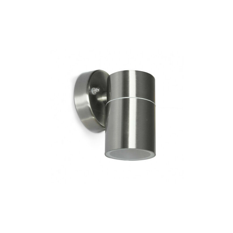 foto del prodotto applique gu10 ac220 240v 7w max 35w acciaio inossidabile 316l impermeabile ip54 ik08 60mm