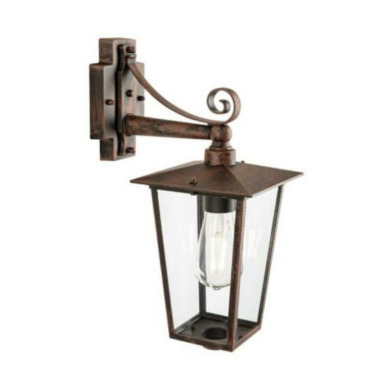 foto del prodotto applique in basso sovil ribot e27 colore ruggine 941 11