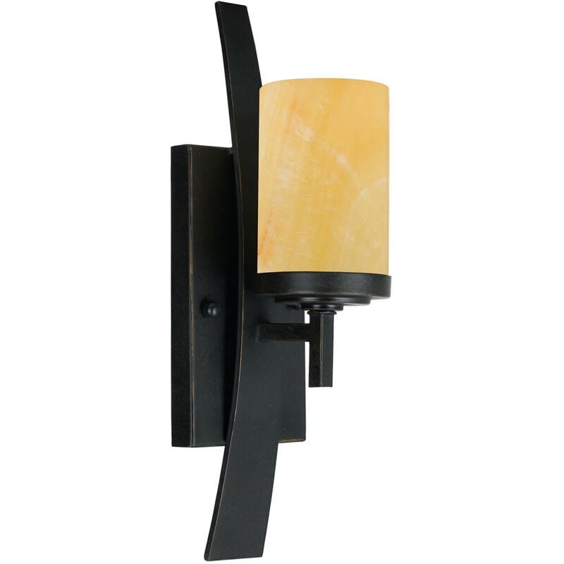 foto del prodotto applique industrial nordico kyle ferro bronzo imperiale 1 luce e27