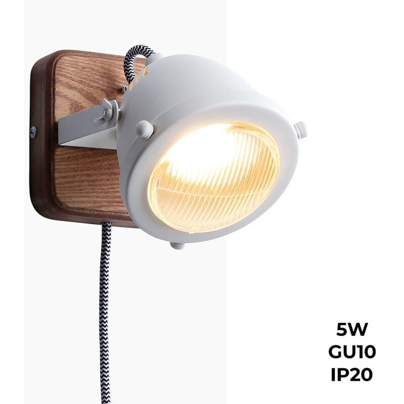 foto del prodotto applique industriale mott orientabile gu10 incluso