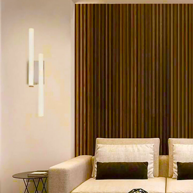 foto del prodotto applique lampada da parete per muro a led 10w moderna doppia luce per interno