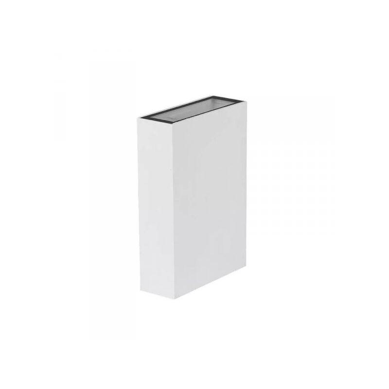 foto del prodotto applique lampada led da muro rettangolare 4w colore bianco 3000k ip65 esterno up down sku 218560