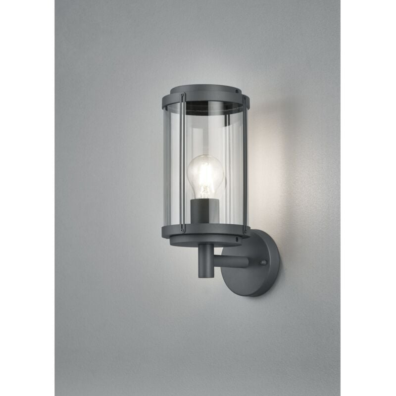 foto del prodotto applique lanterna ip44 tanaro antracite h32 cm trio lighting