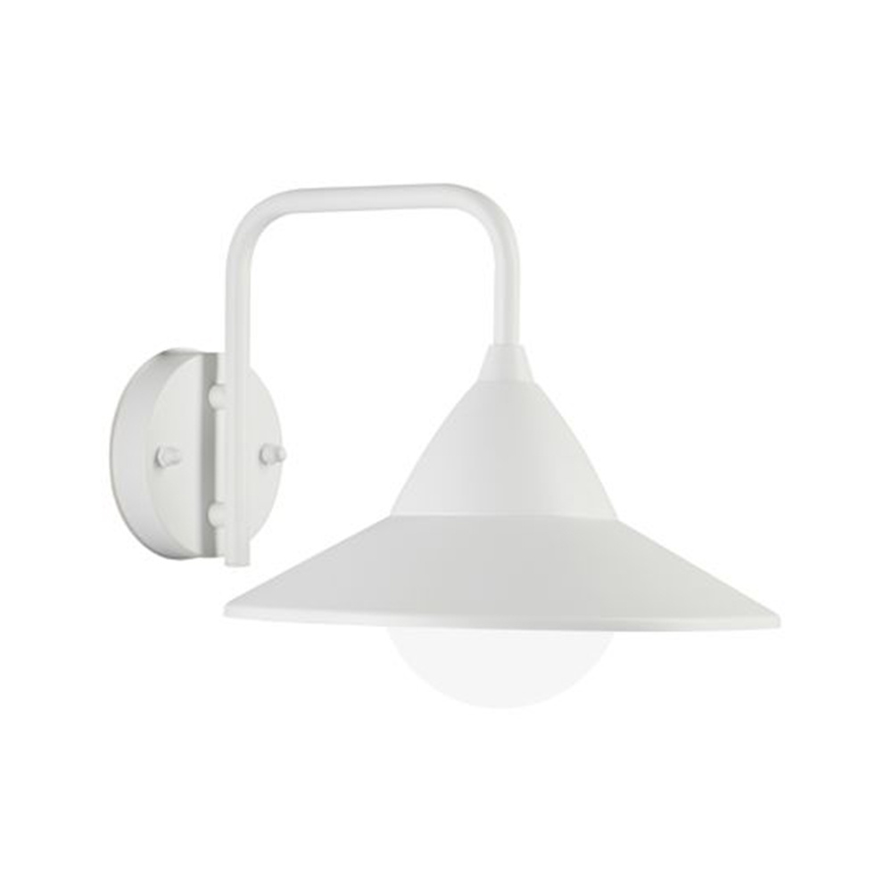 foto del prodotto applique lato basso contemporanea yukon alluminio e metallo bianco 20w led cct3