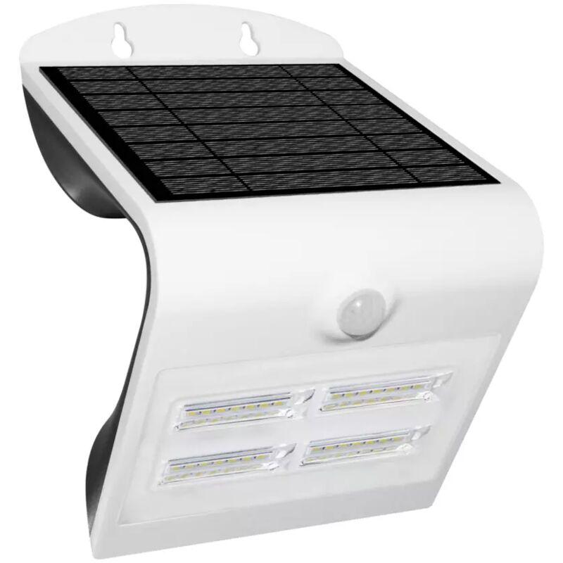 foto del prodotto applique led 3,2w 4000 k luce naturale con pannello solare per esterno century arcadia3.2 acsb 321240
